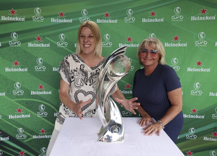 UEFA Women's Euro 2022 Trophy Reception, PR Photographer Manchester