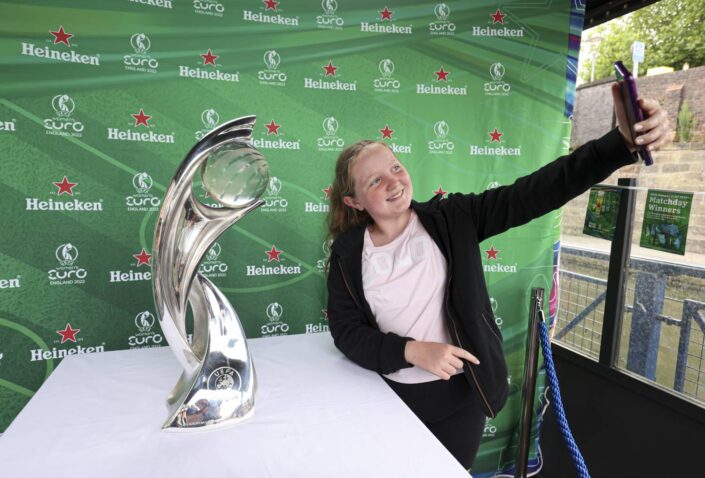 UEFA Women's Euro 2022 Trophy Reception, PR Photographer Manchester