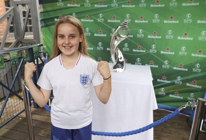 UEFA Women's Euro 2022 Trophy Reception, PR Photographer Manchester