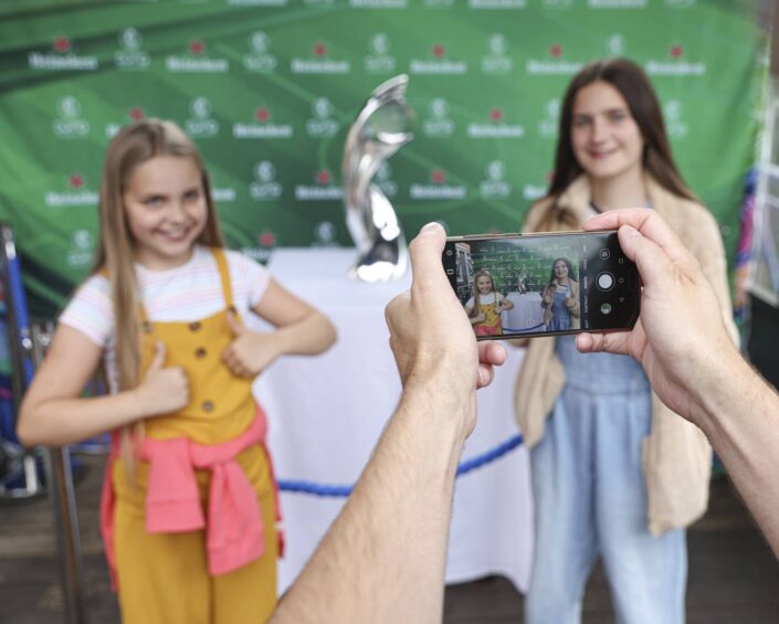 UEFA Women's Euro 2022 Trophy Reception, PR Photographer Manchester