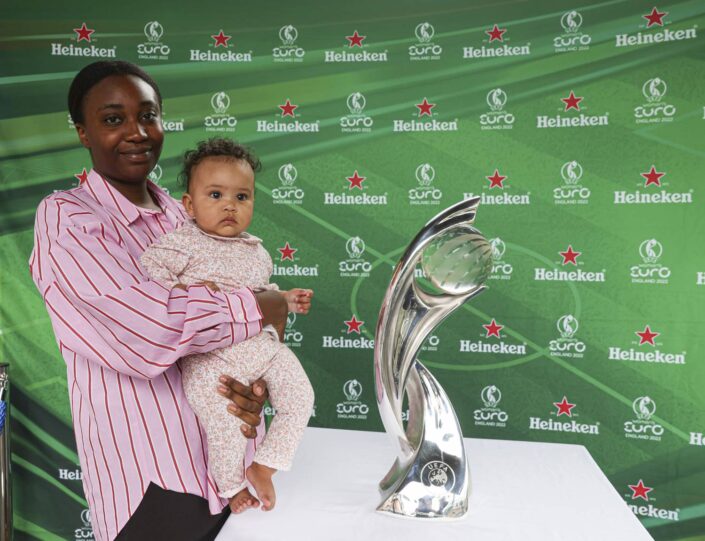 UEFA Women's Euro 2022 Trophy Reception, PR Photographer Manchester