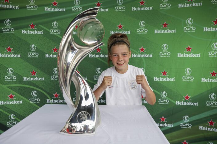 UEFA Women's Euro 2022 Trophy Reception, PR Photographer Manchester