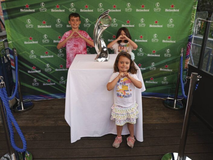 UEFA Women's Euro 2022 Trophy Reception, PR Photographer Manchester