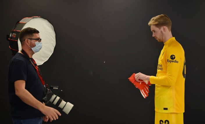 Liverpool Football Club: Carabao Cup Final Programme Commercial Shoot