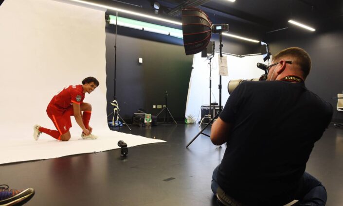 Liverpool Football Club: Carabao Cup Final Programme Commercial Shoot